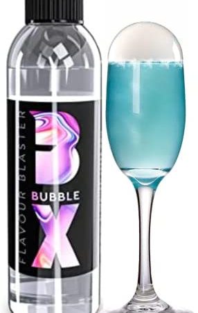 Bubble X Decorative Bubbles for Cocktails Bubble Mixture (6 oz, Pack of 1), Bursting Bubbles and Smoke Bubbles for Drinks and Cocktails - Bartender Accessories - Works with Bartender Bubble Gun