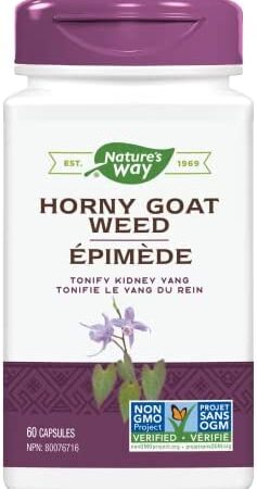 Nature's Way Horny Goat Weed / 60 Veg Caps, Grey