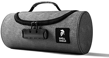 Smell Proof Bag with Lock - Travel Storage for Bags Containers Keeps Stash Smellproof & Safe (Grey)